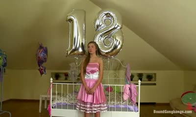 HAPPY 18Tth! You Are Free Slut Now! Finally!